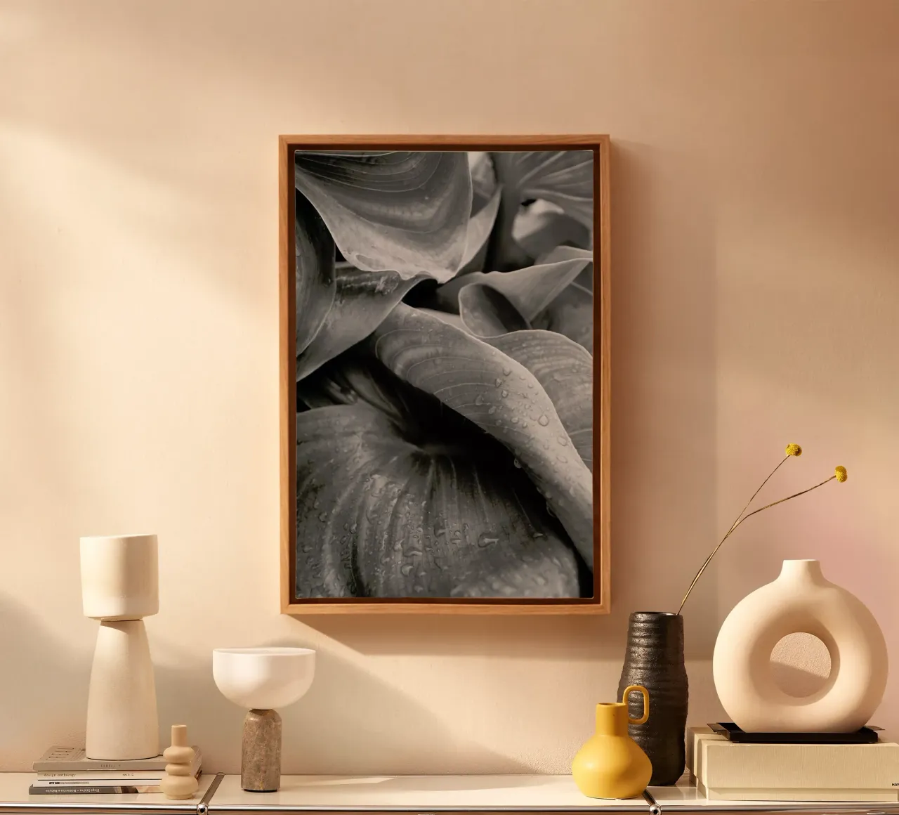 After the Rain canvas met Baklijst van Victoria Frost