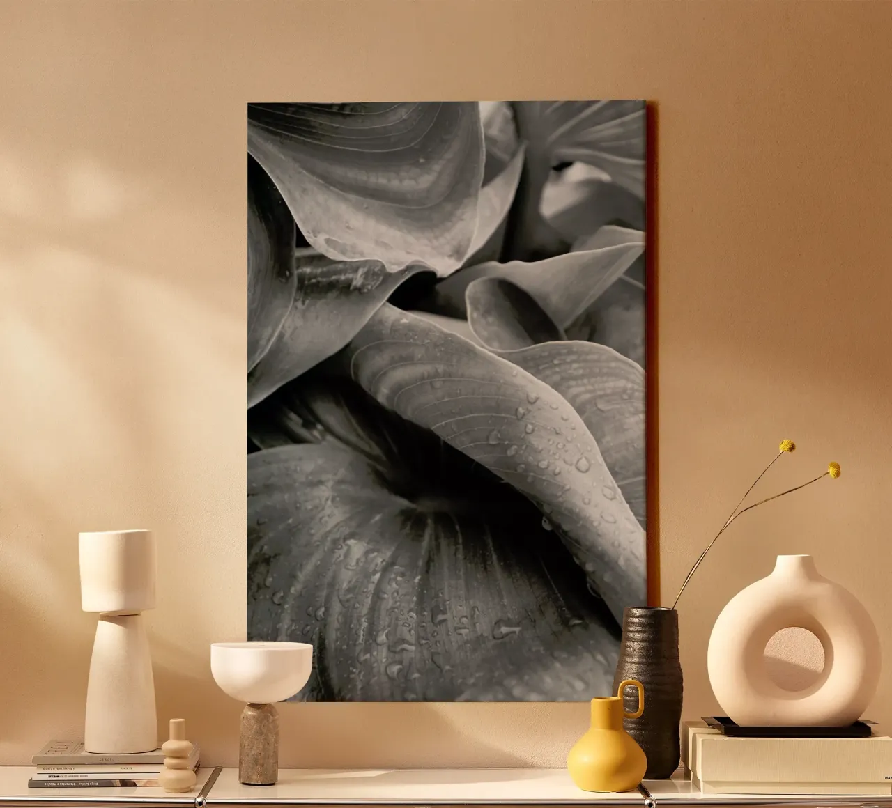 After the Rain canvas met Baklijst van Victoria Frost