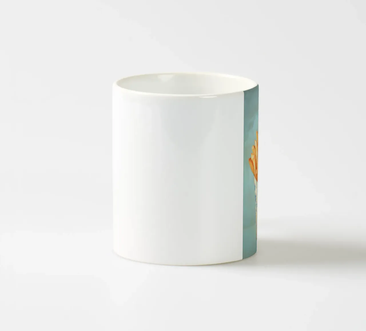 Patatine fritte nostalgiche tazza in ceramica da Carinaprint