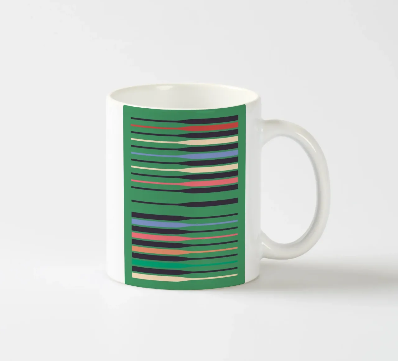 Astrazione geometrica 01 tazza in ceramica da Gaite