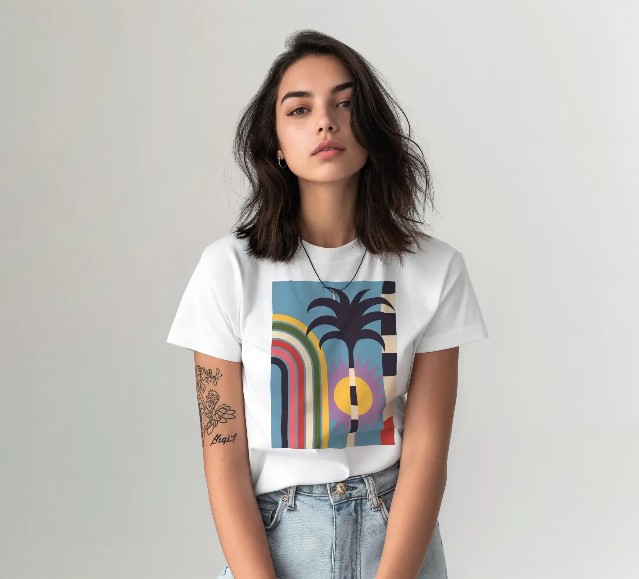 Astrazione geometrica 02 t-shirt da Gaite