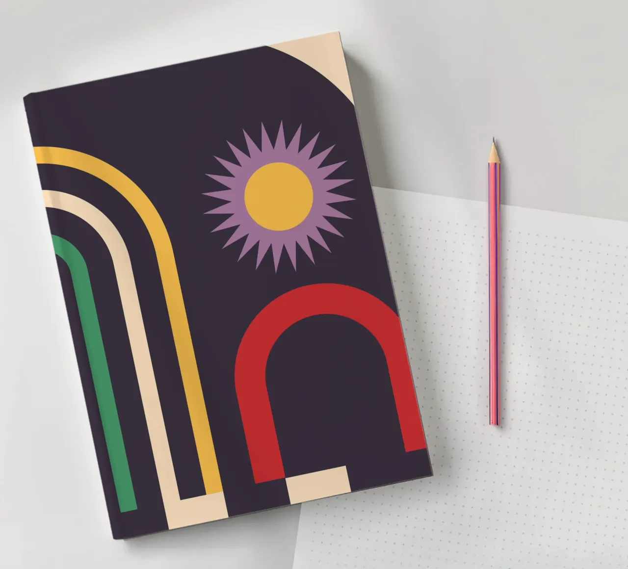 Geometric Abstraction 03 notebook by Gaite