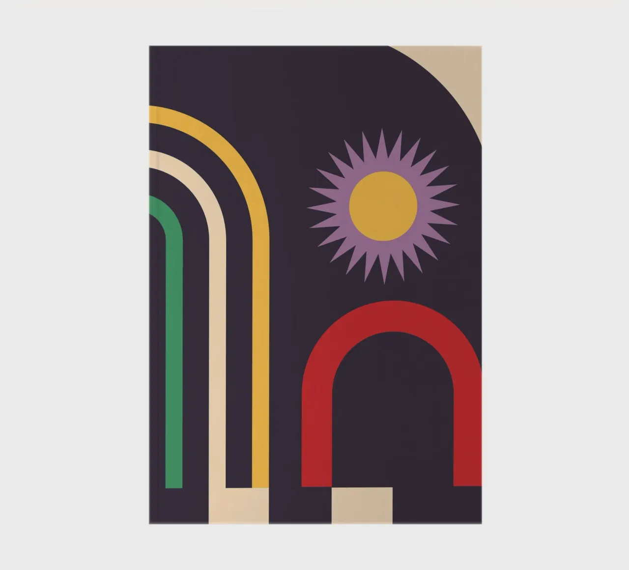 Geometric Abstraction 03 notebook by Gaite