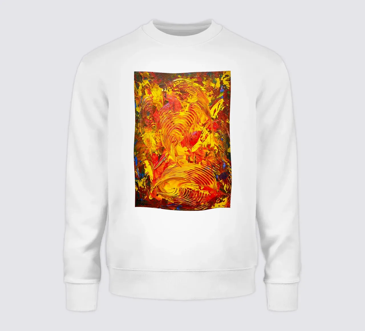 ABSTRACT FIGURE 7 felpa da Thierry Vobmann Abstract painting