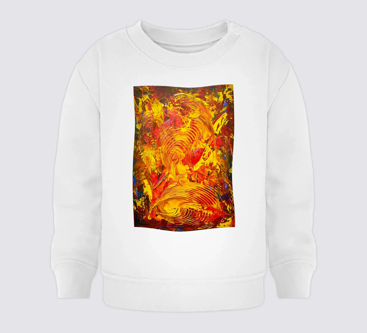 ABSTRACT FIGURE 7 felpa neonato da Thierry Vobmann Abstract painting