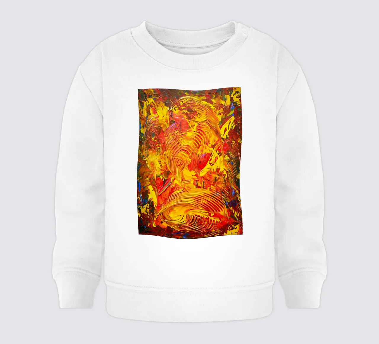 ABSTRACT FIGURE 7 felpa neonato da Thierry Vobmann Abstract painting