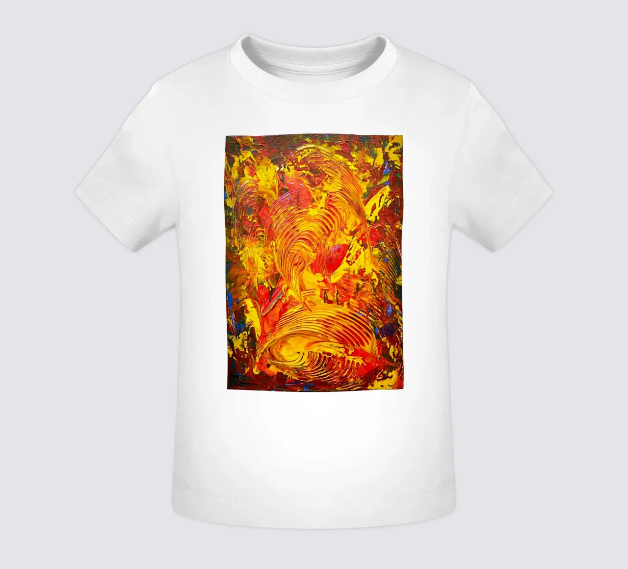 ABSTRACT FIGURE 7 maglietta neonato da Thierry Vobmann Abstract painting