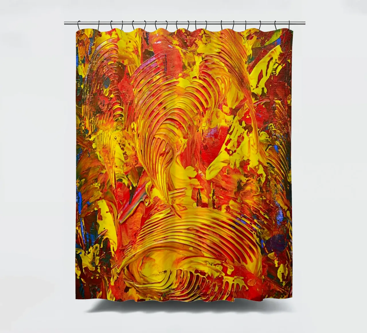 ABSTRACT FIGURE 7 tenda da doccia da Thierry Vobmann Abstract painting