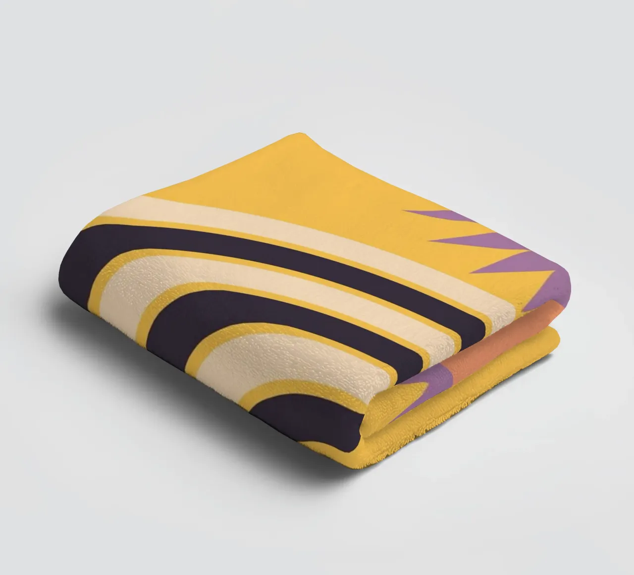 Geometric Abstraction 04 towel by Gaite