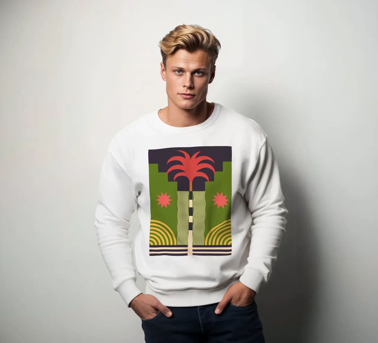 Astrazione geometrica 06 felpa da Gaite