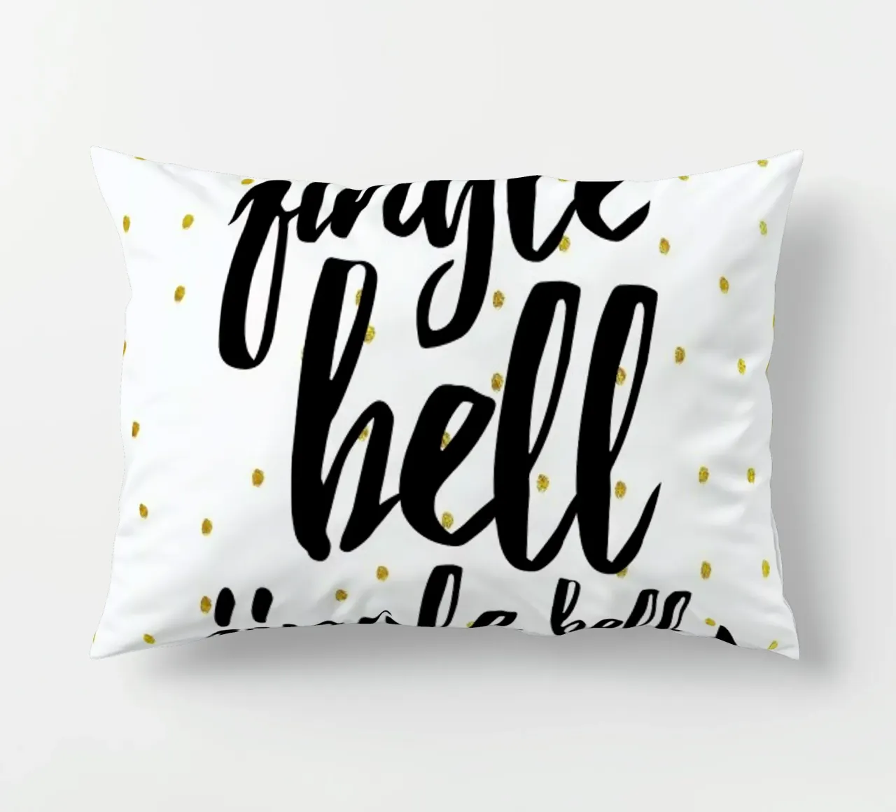 Jingle Bells Kissen von Froilein Juno