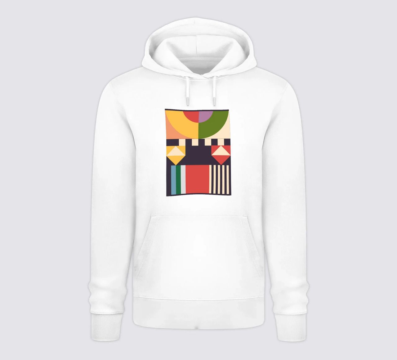 Abstracción geométrica 07 sudadera con capucha de Gaite