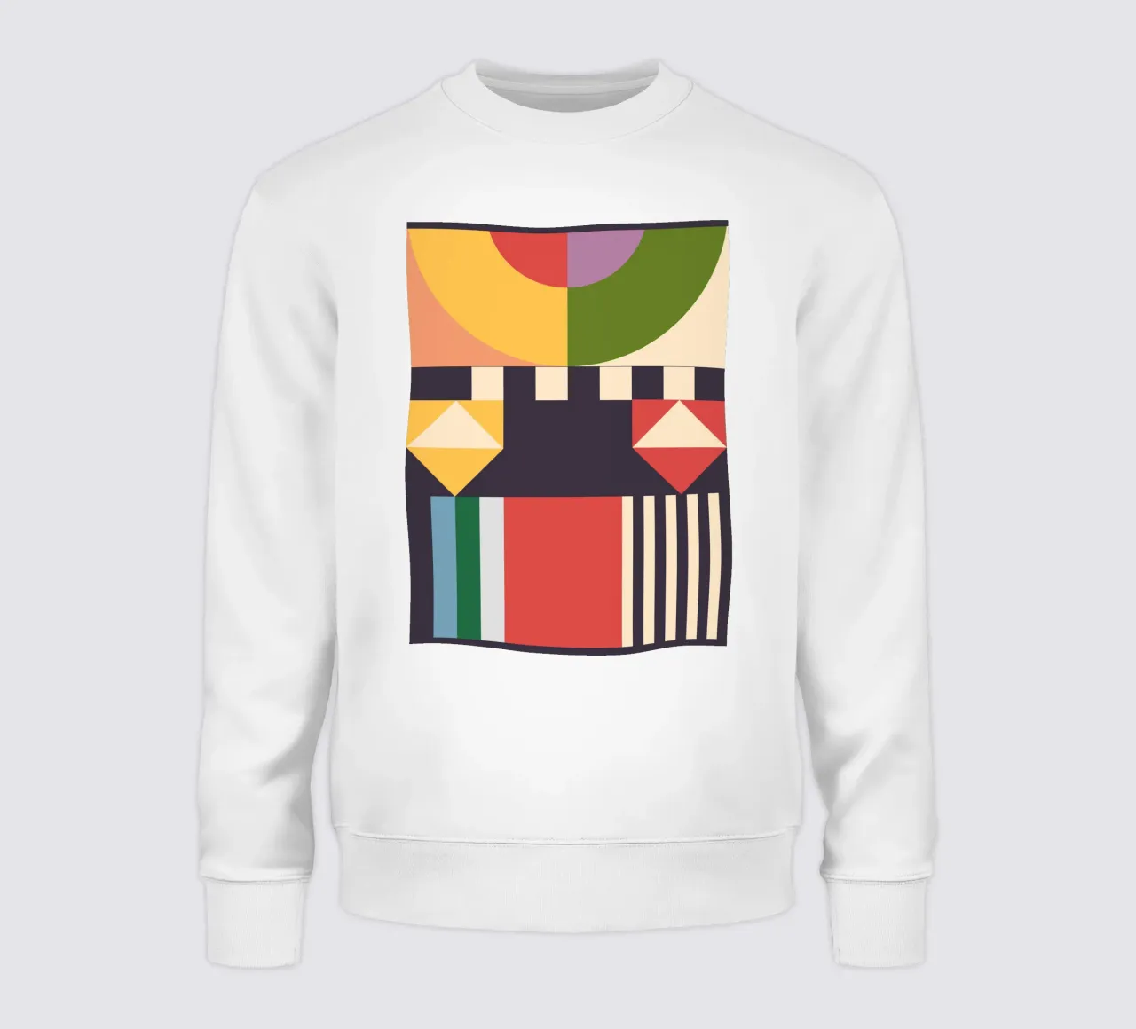 Astrazione geometrica 07 felpa da Gaite