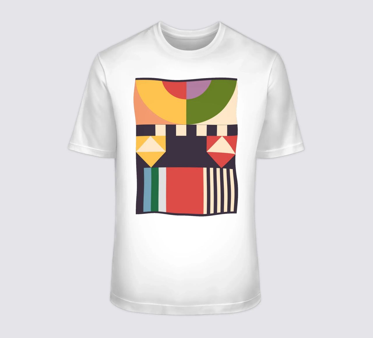 Geometric Abstraction 07 t-shirt by Gaite