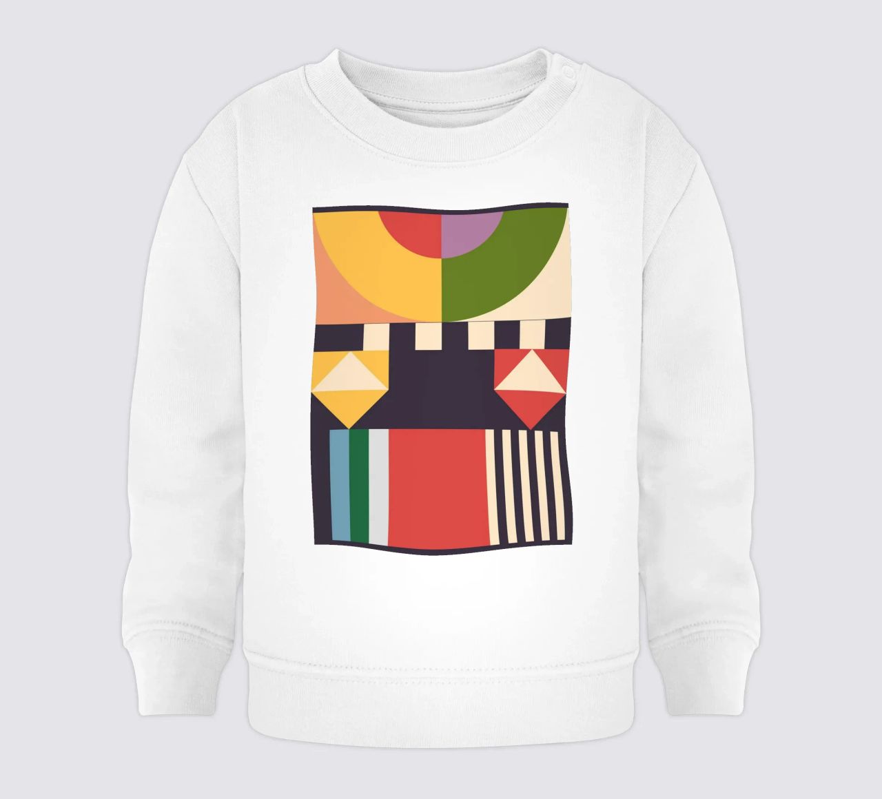 Abstracción geométrica 07 sudadera de bebé de Gaite