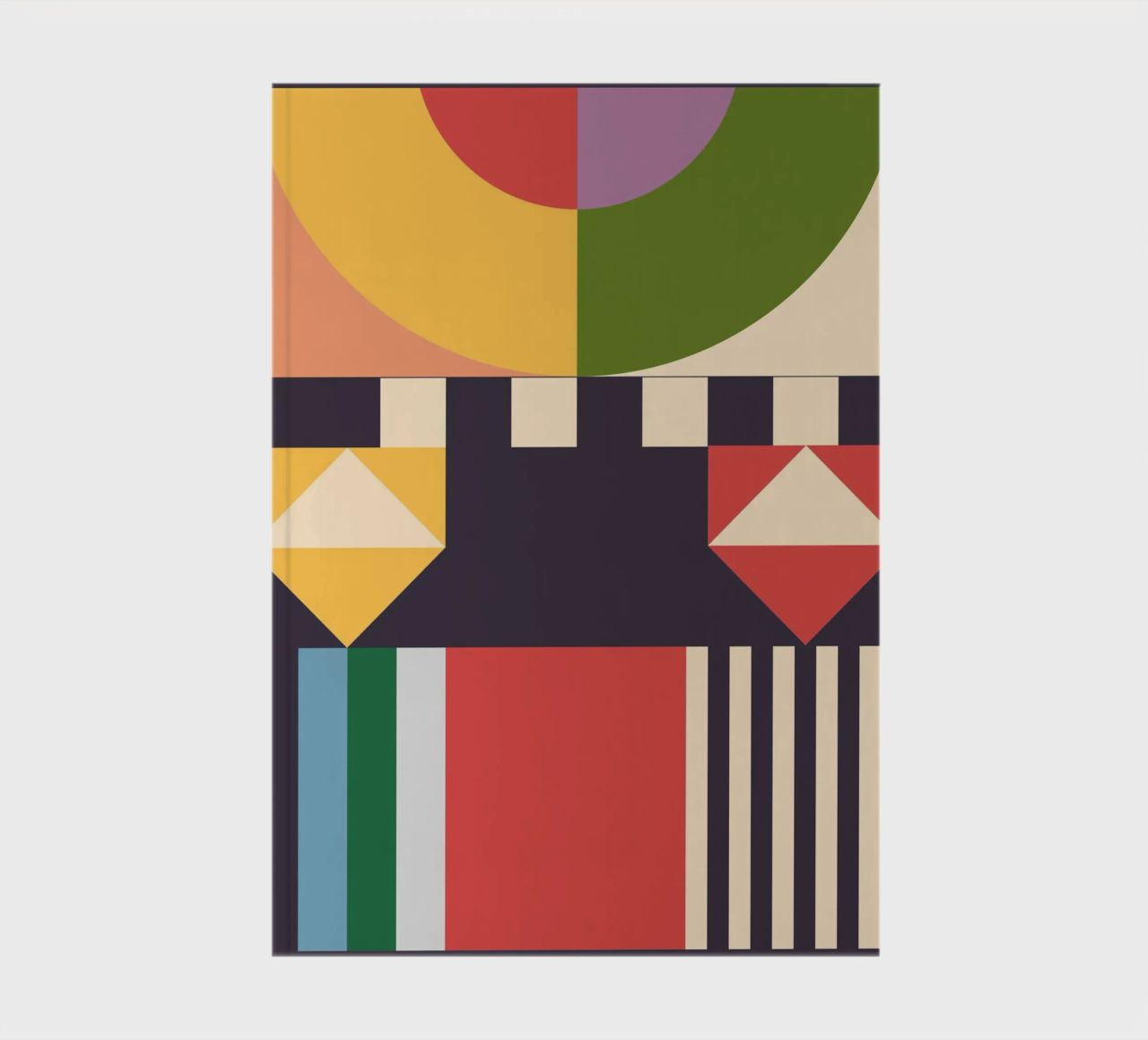 Geometric Abstraction 07 notebook by Gaite