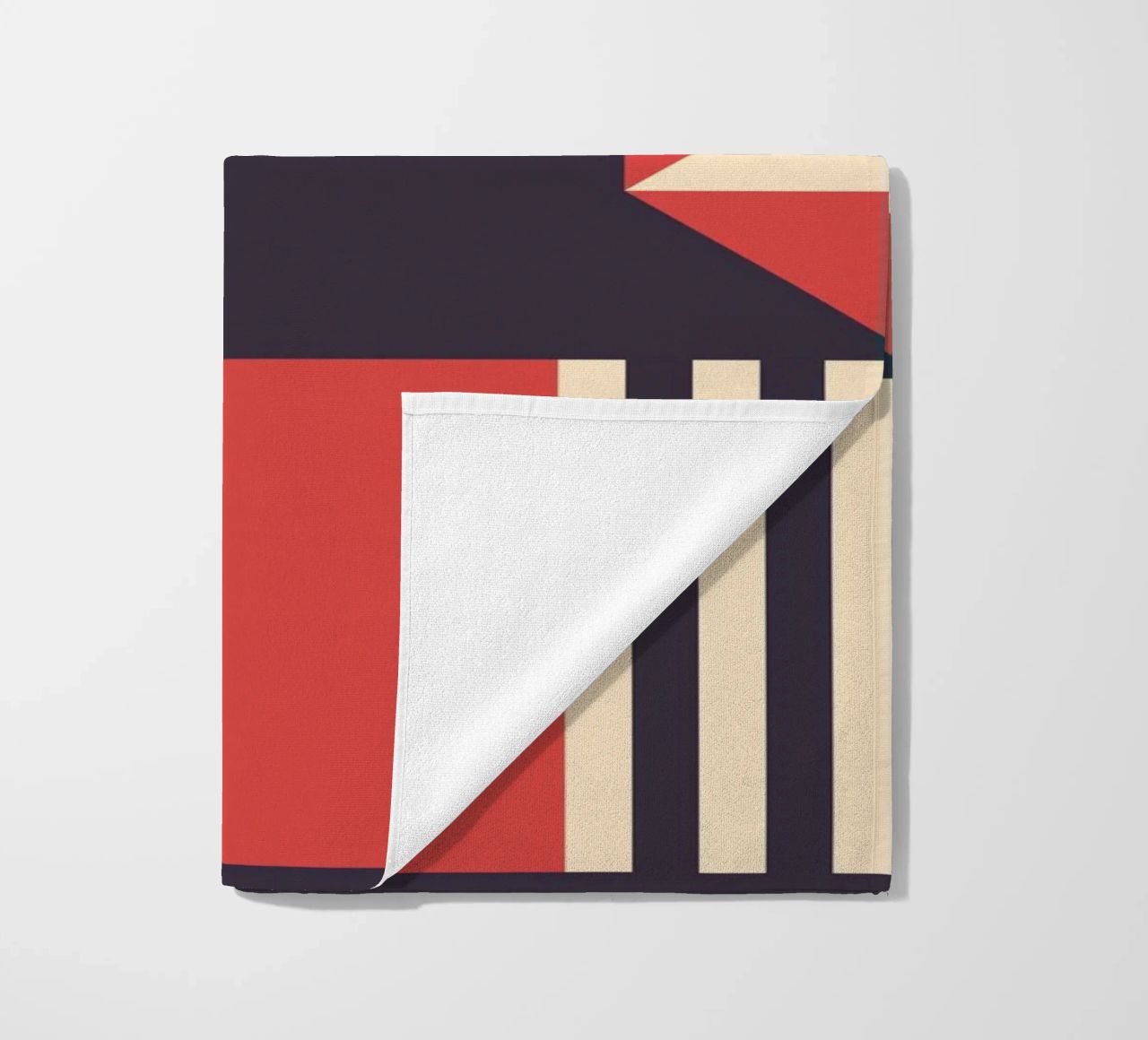 Geometric Abstraction 07 beach towel by Gaite
