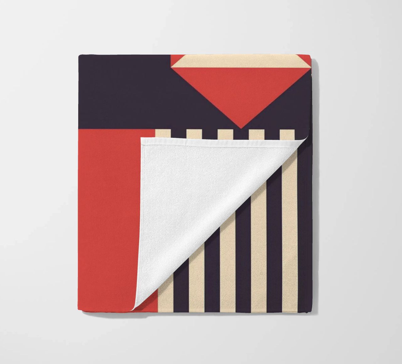 Geometric Abstraction 07 beach towel by Gaite