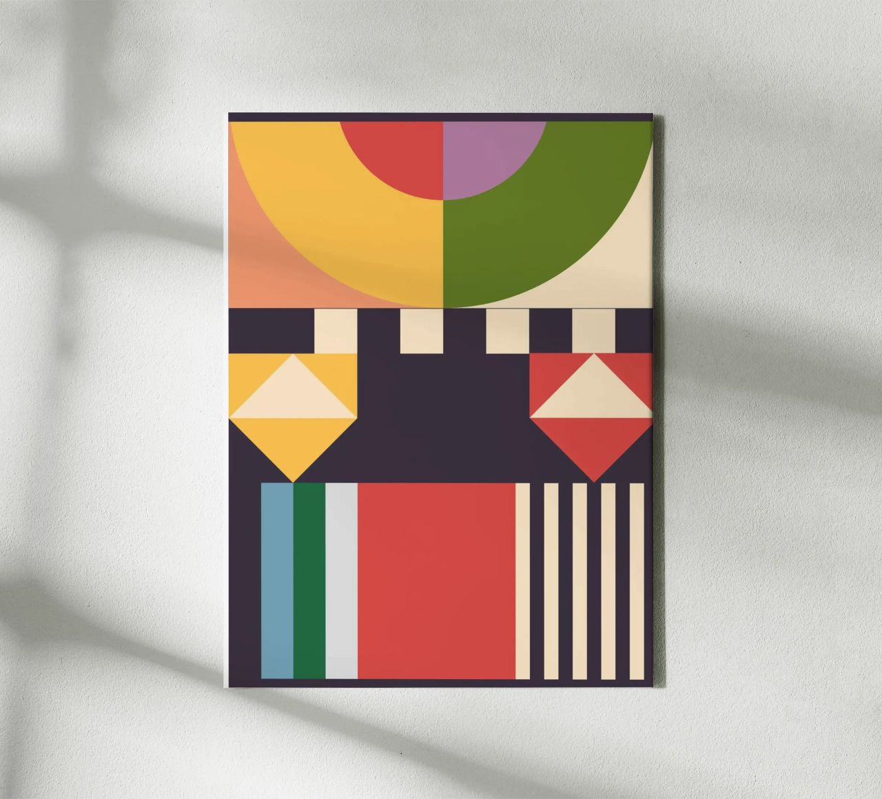 Geometric Abstraction 07 canvas by Gaite