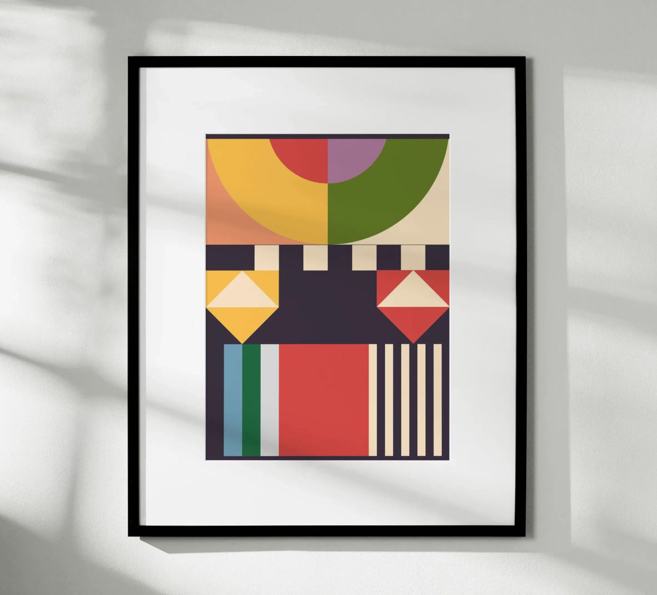Geometric Abstraction 07 hahnemühle by Gaite