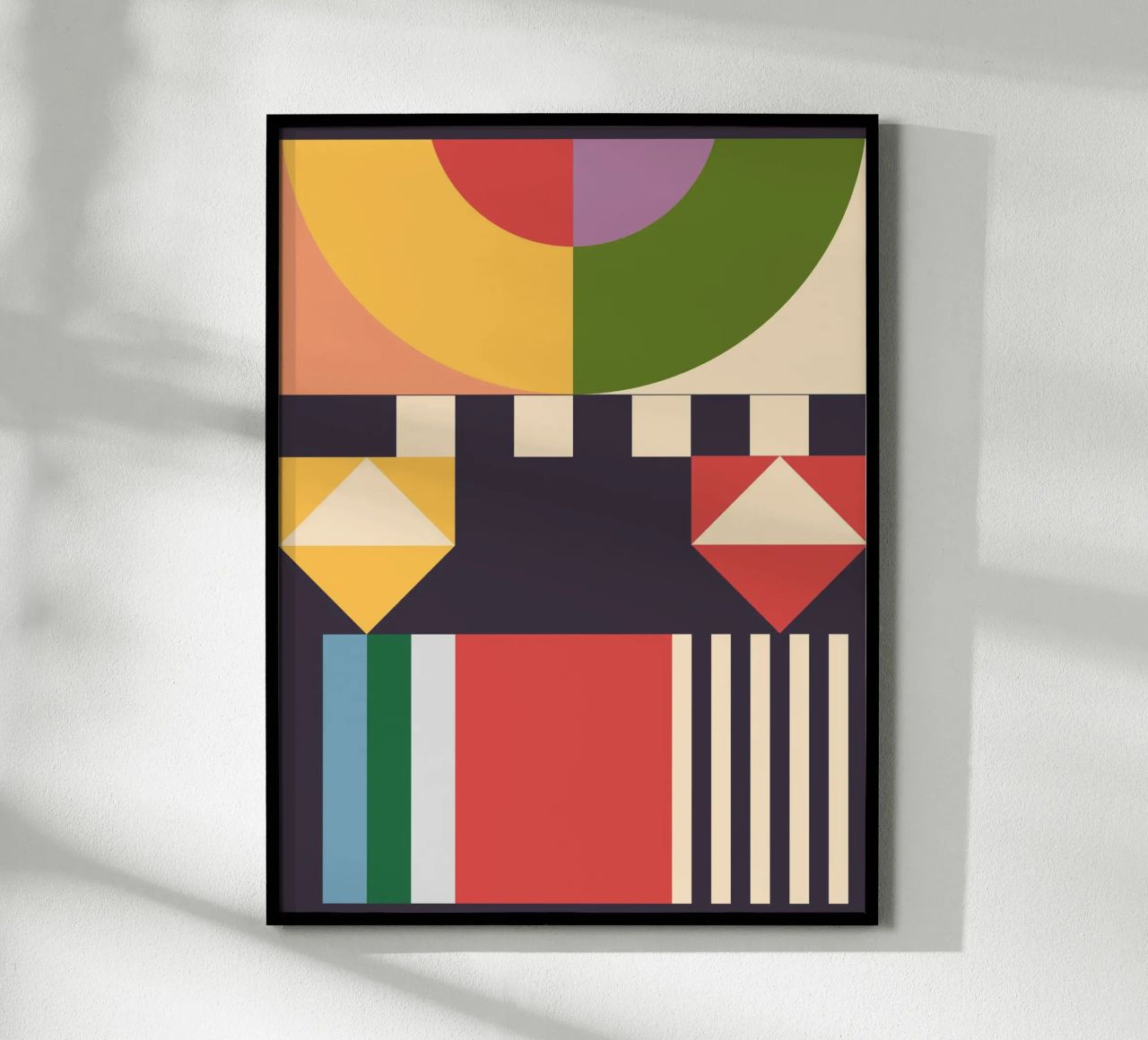 Geometric Abstraction 07 hahnemühle by Gaite