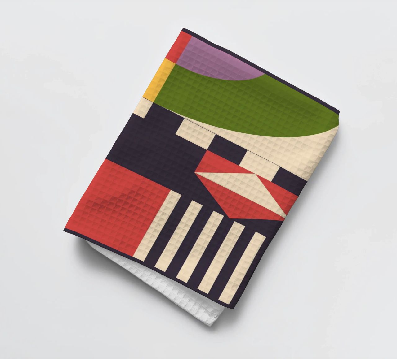 Geometric Abstraction 07 tea towel by Gaite