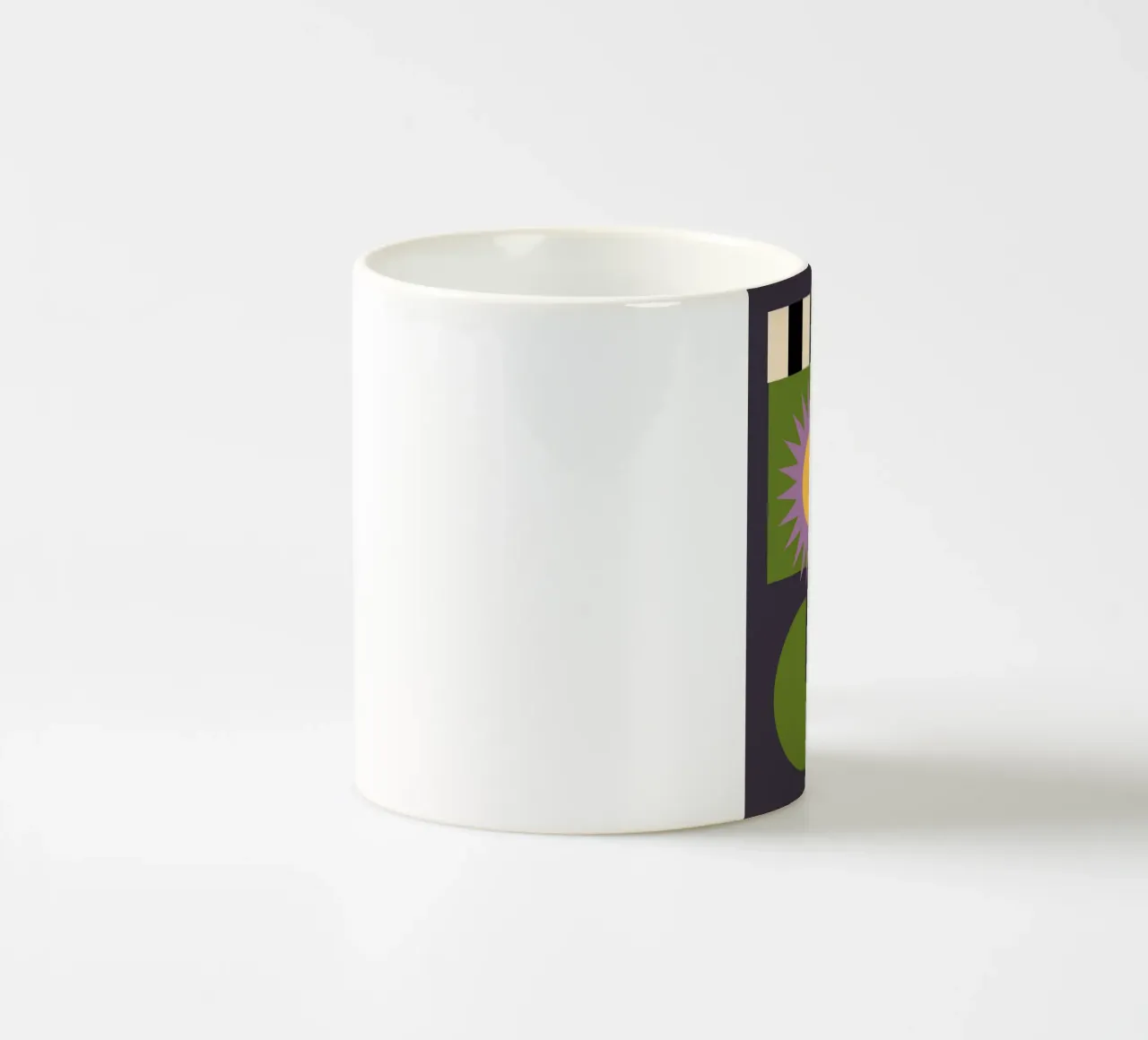 Astrazione geometrica 09 tazza in ceramica da Gaite
