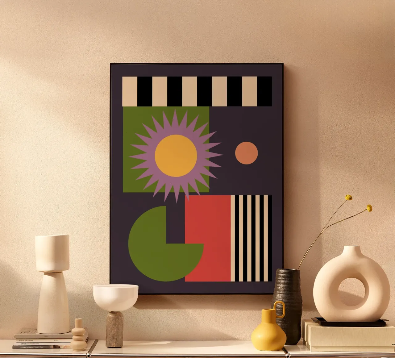 Geometric Abstraction 09 forex plate by Gaite