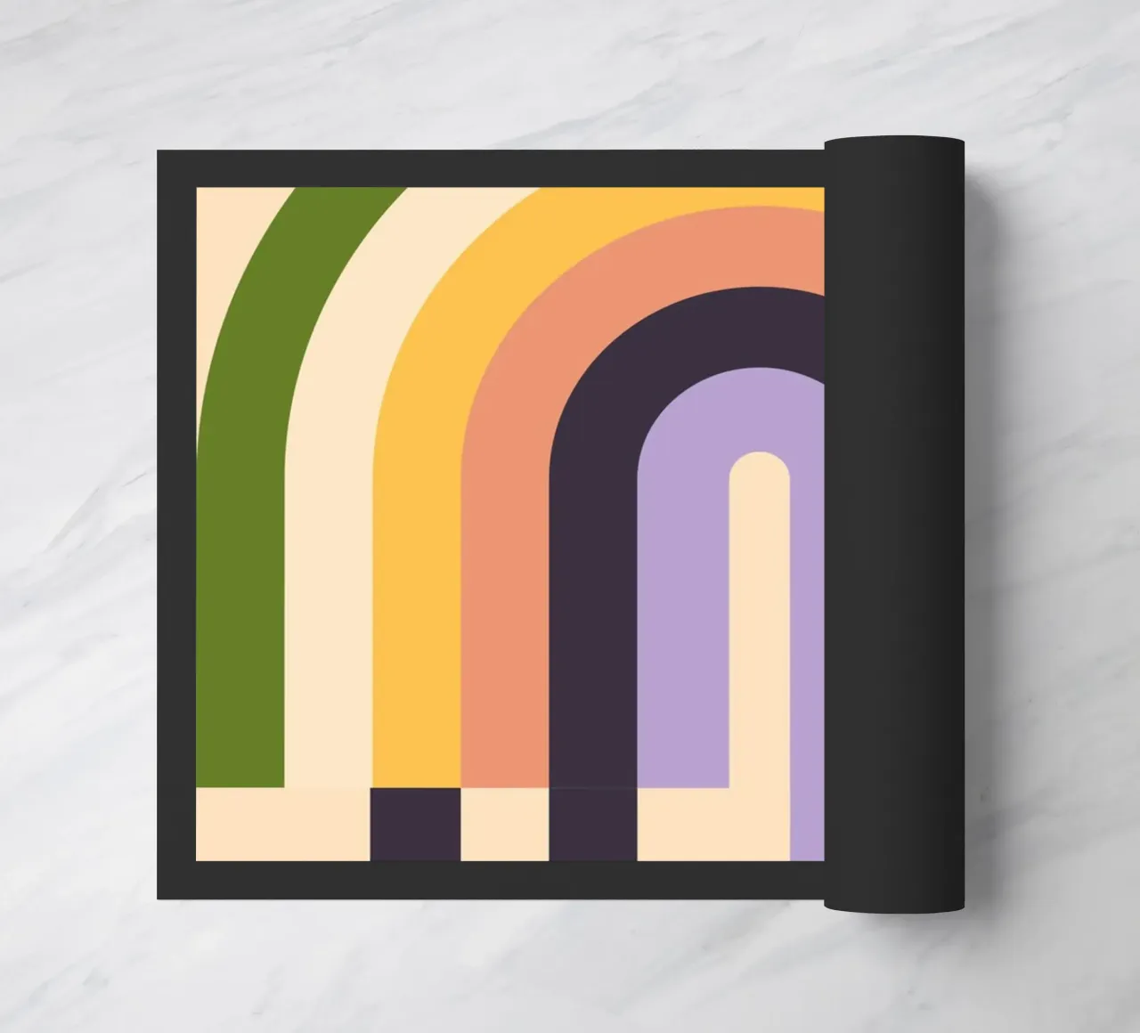 Astrazione geometrica 010 zerbino da Gaite