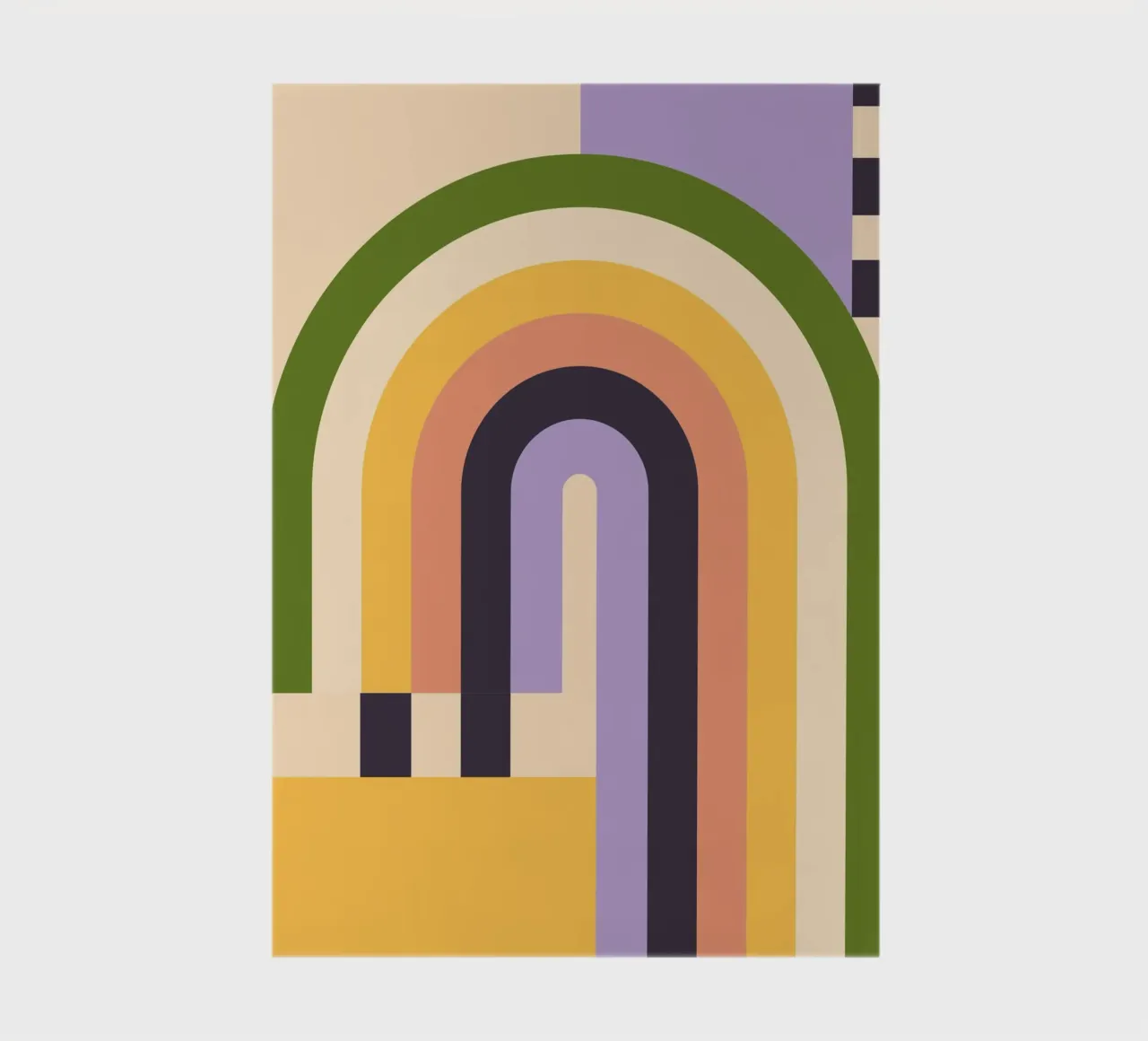 Geometric Abstraction 010 notebook by Gaite