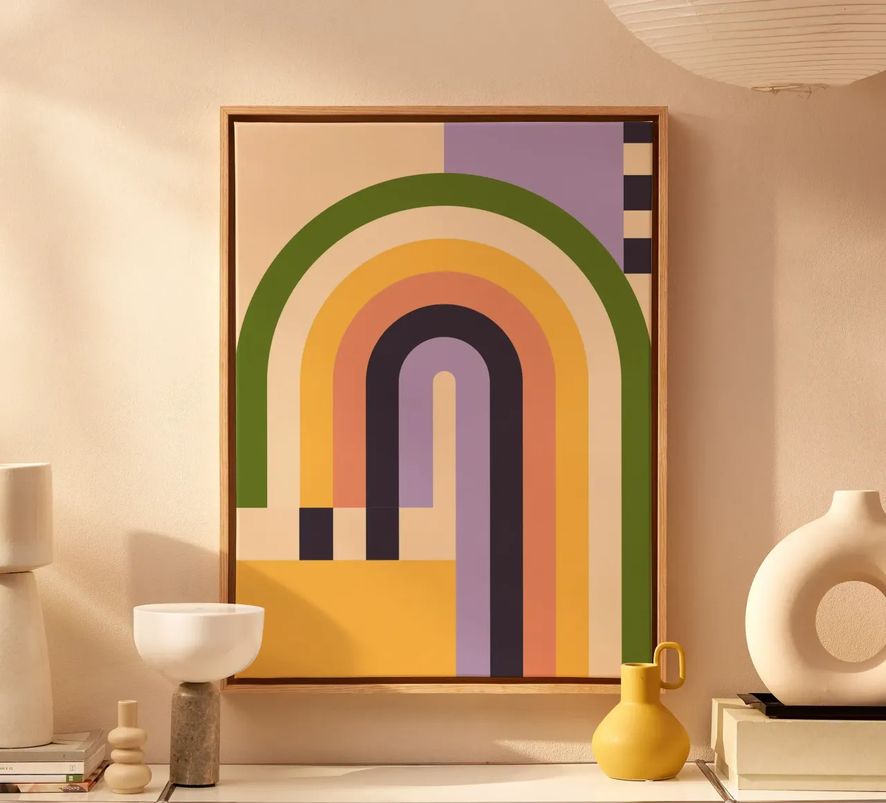 Geometric Abstraction 010 canvas by Gaite
