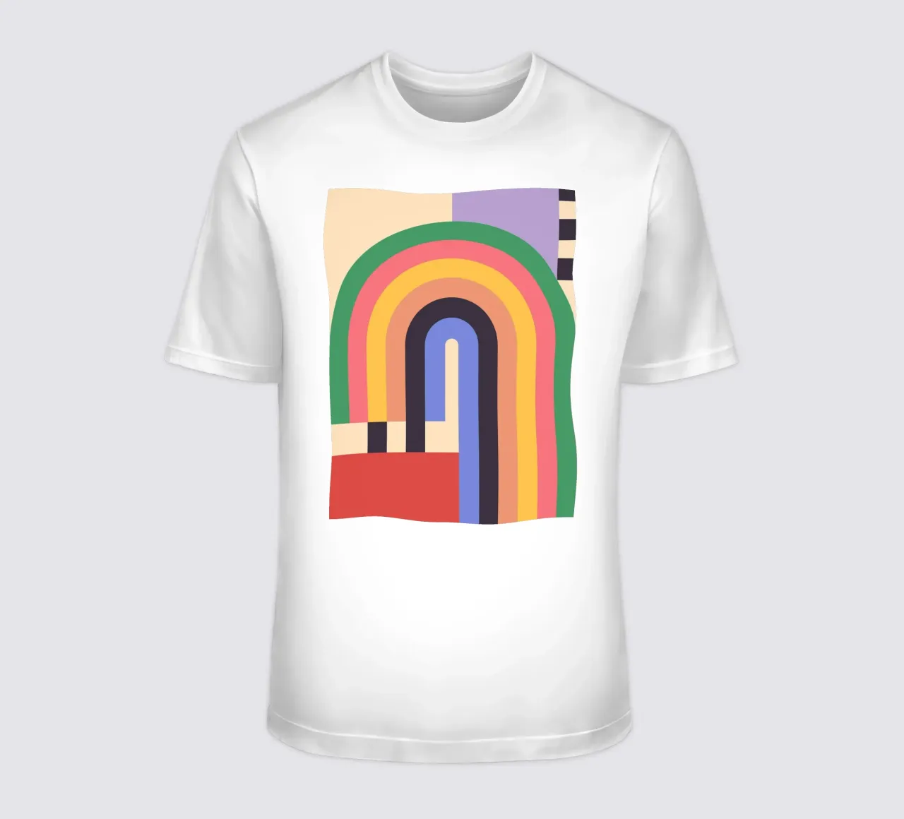 Geometric Abstraction 011 t-shirt by Gaite