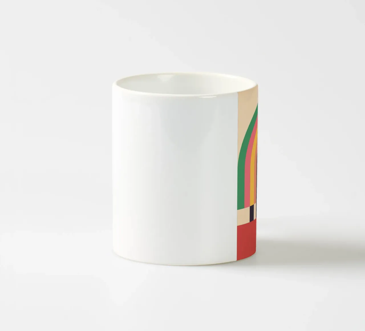 Astrazione geometrica 011 tazza in ceramica da Gaite