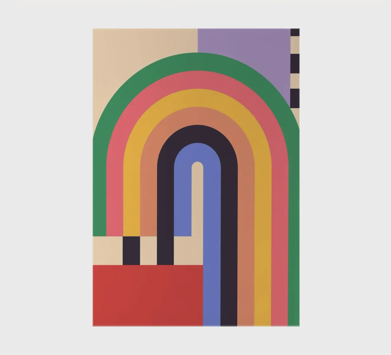 Geometric Abstraction 011 notebook by Gaite