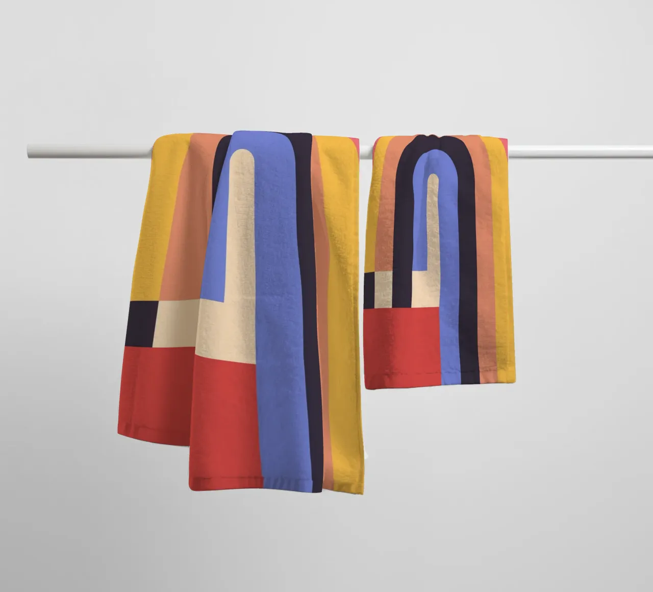 Geometric Abstraction 011 towel by Gaite