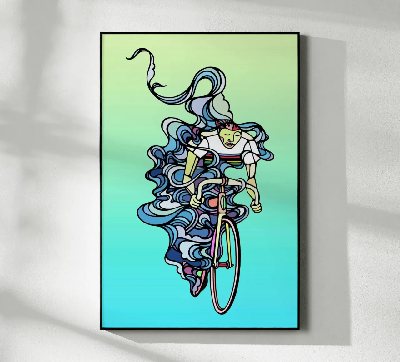 On the Road acrylic glass by Ninhol