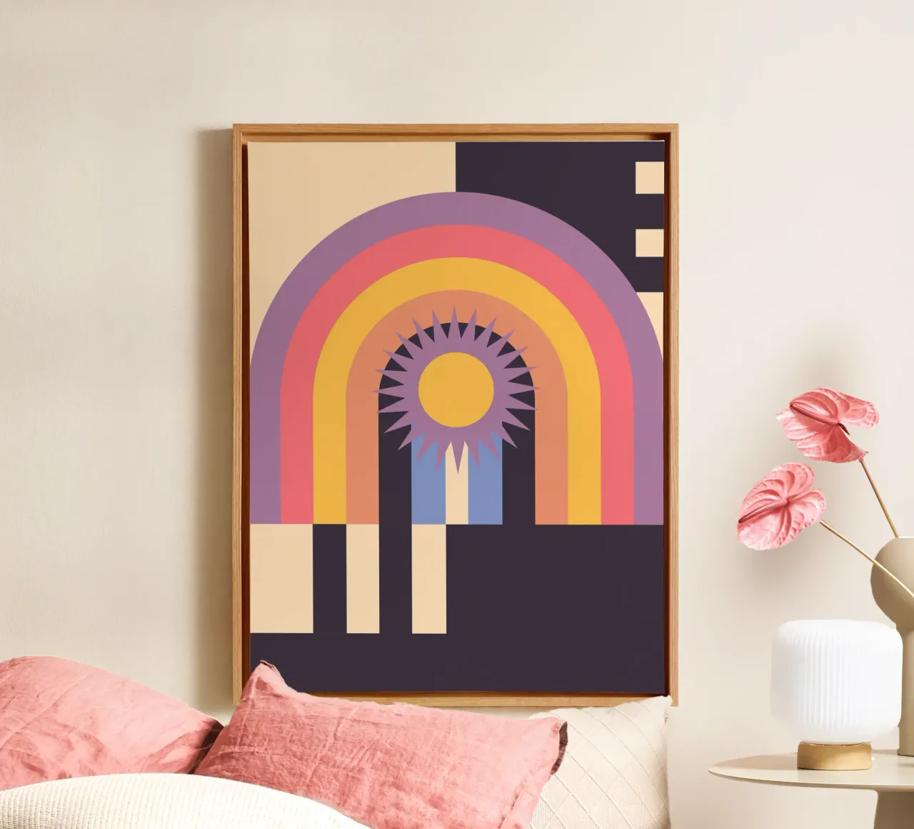 Geometric Abstraction 012 canvas by Gaite