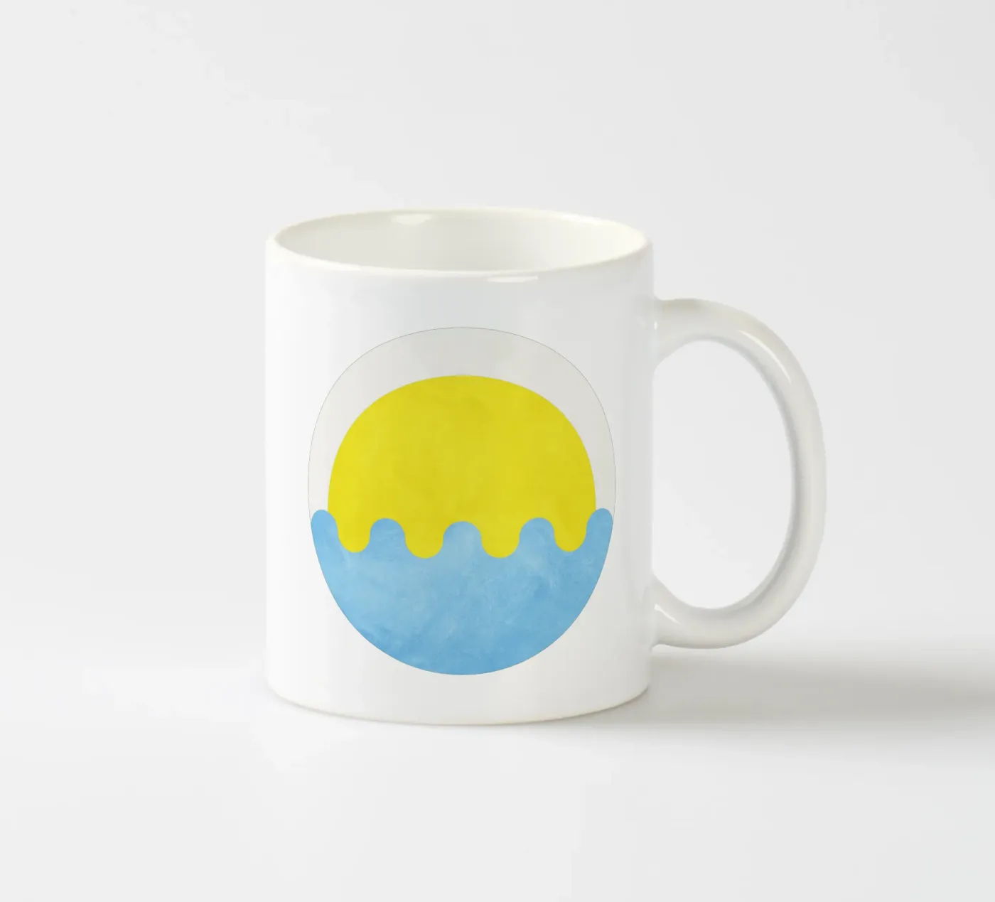 Sunrise tazza in ceramica da Abstract Joy