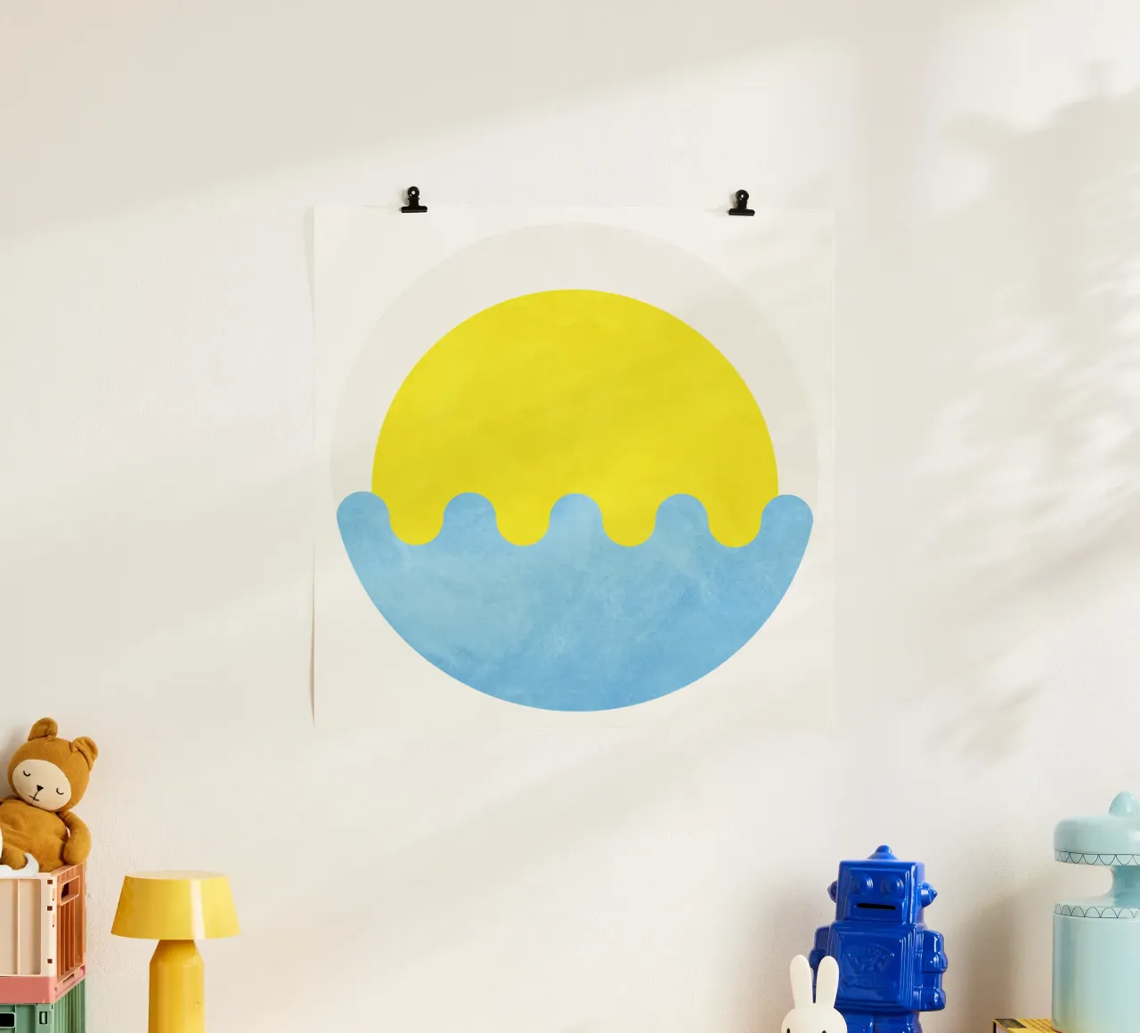 Sunrise poster da Abstract 888