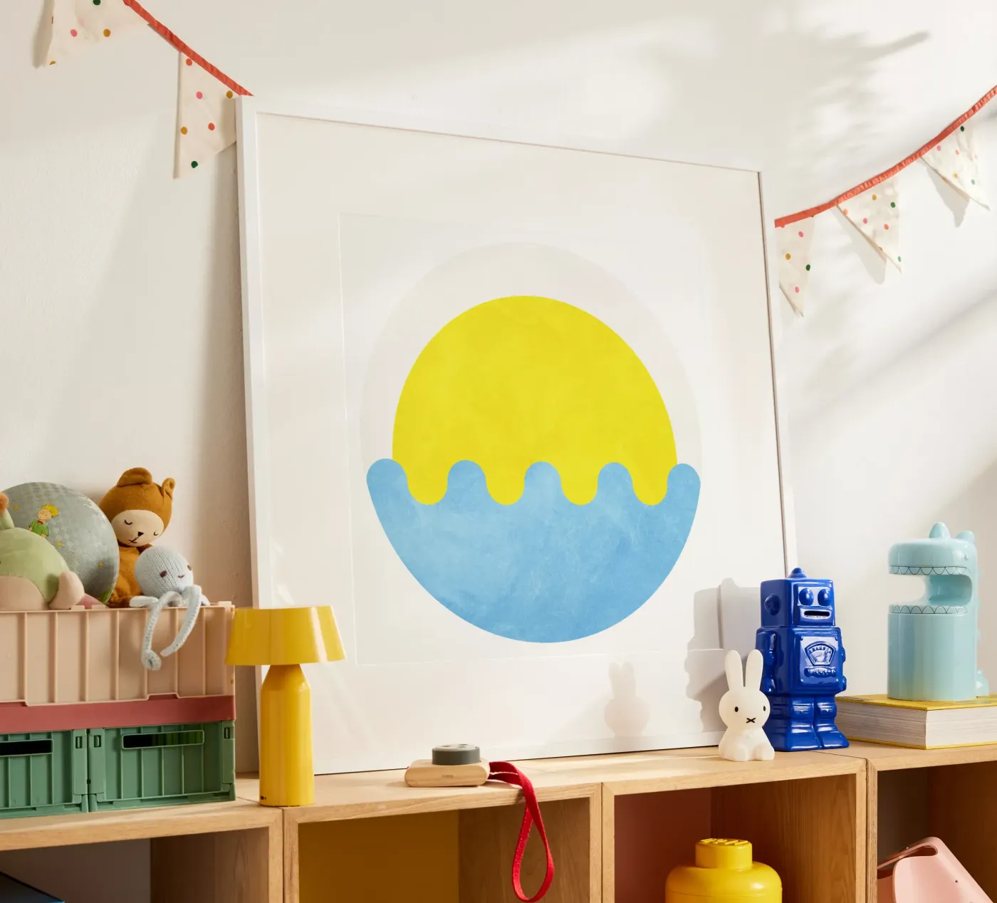 Sunrise poster da Lines Inside