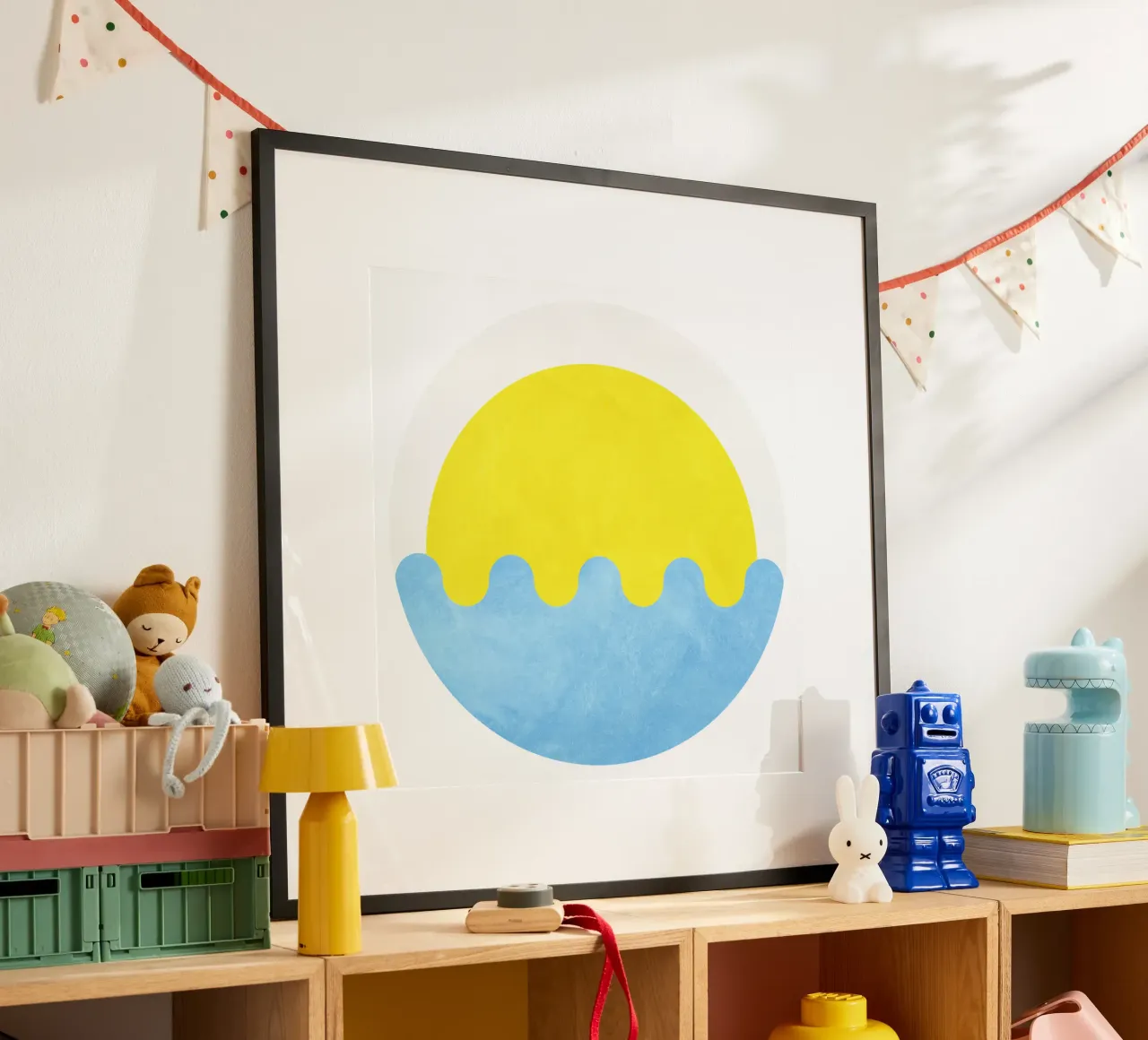 Sunrise poster da Abstract 888