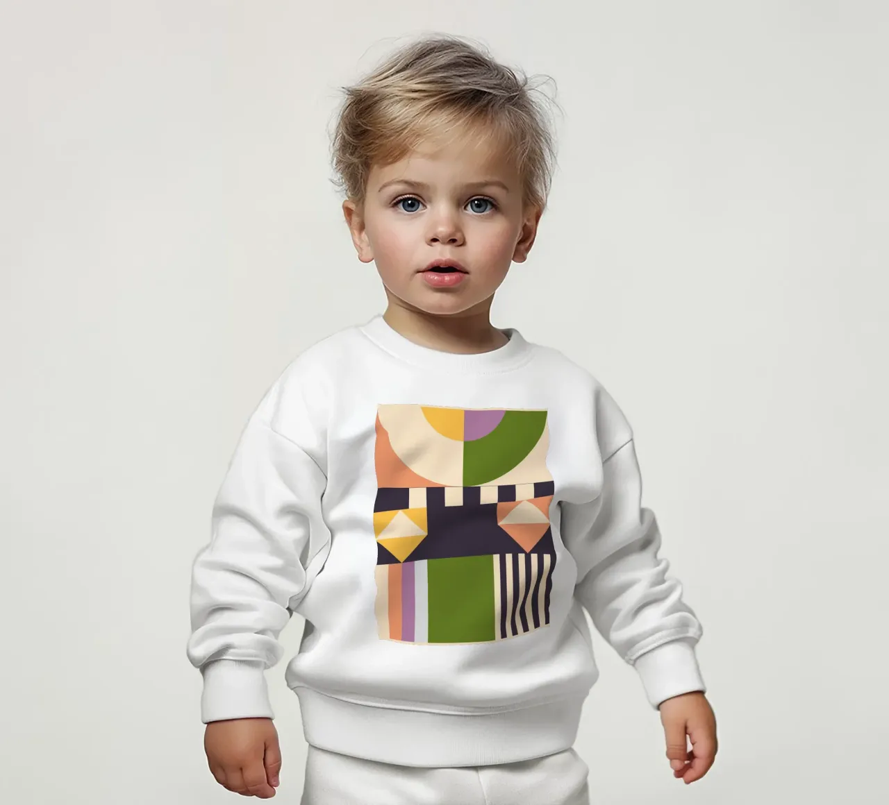 Geometrische Abstraktion 015 Baby Sweatshirt von Gaite