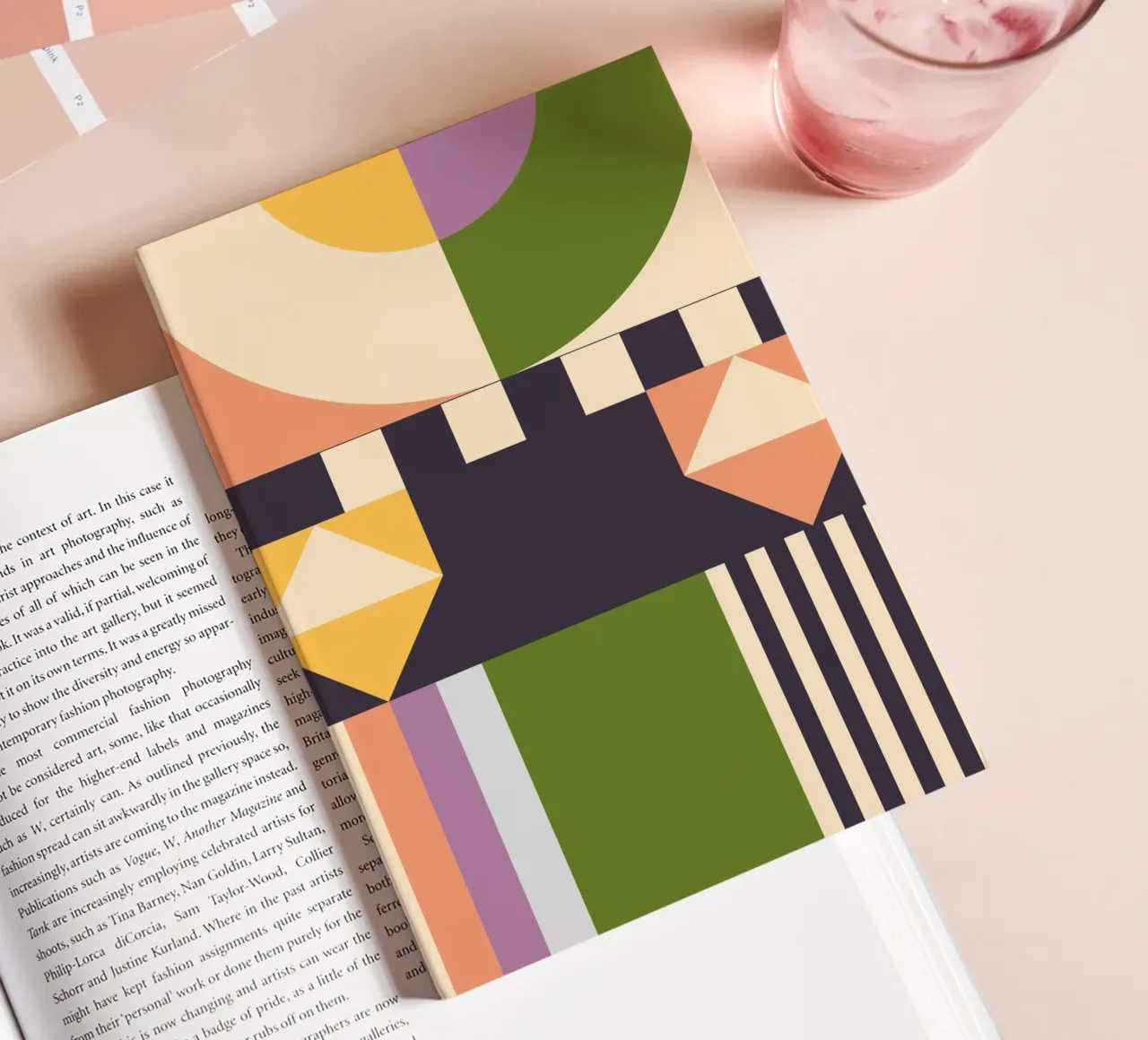 Geometric Abstraction 015 notebook by Gaite