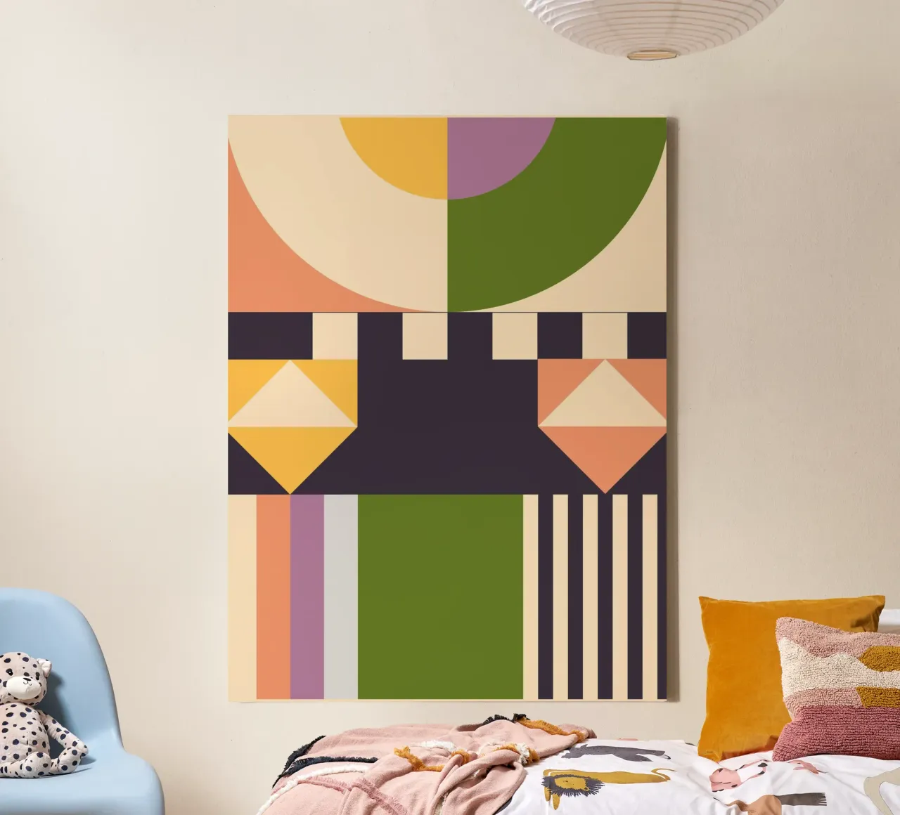 Geometric Abstraction 015 canvas by Gaite