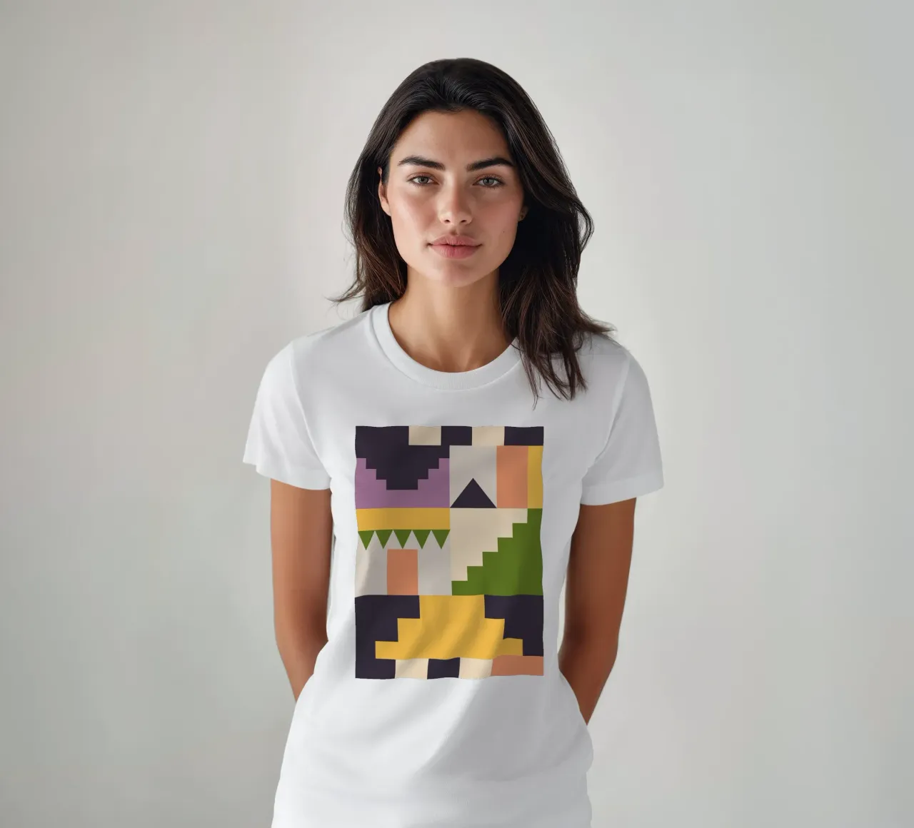 Geometric Abstraction 016 t-shirt by Gaite