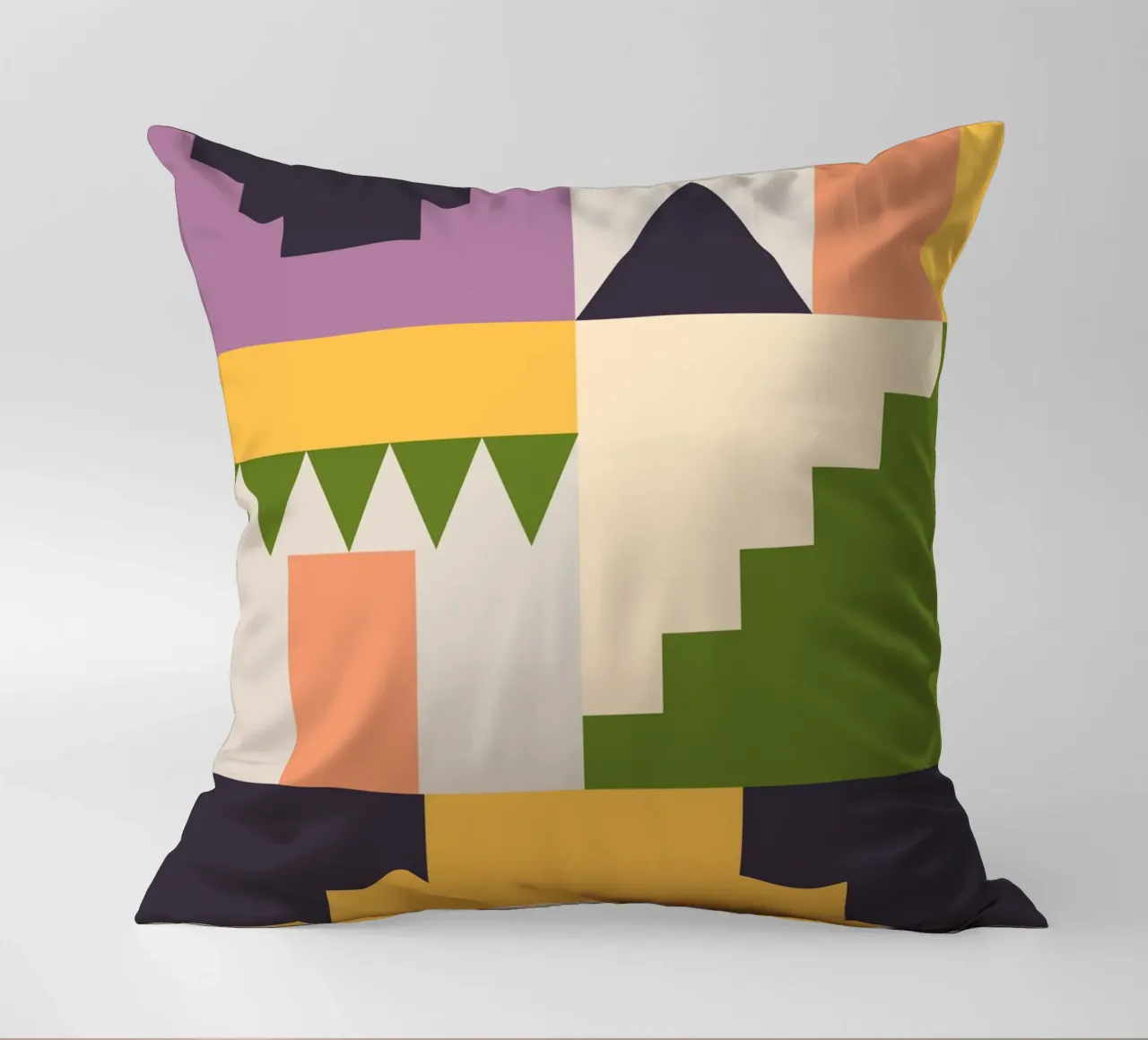 Geometric Abstraction 016 decorative cushion by Gaite