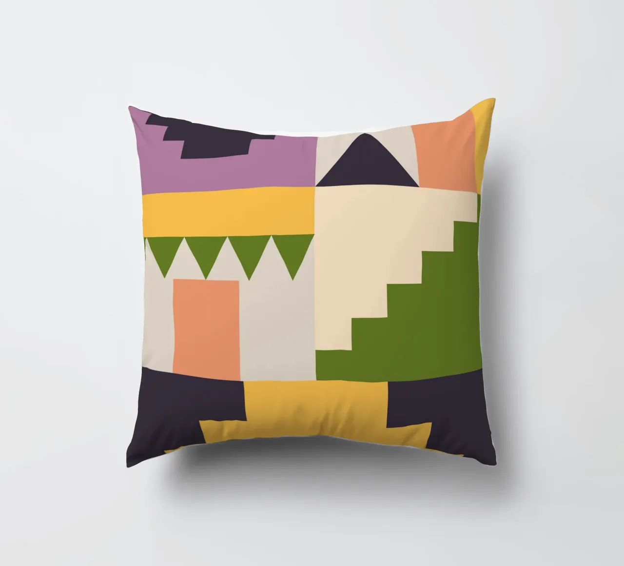 Geometric Abstraction 016 decorative cushion by Gaite