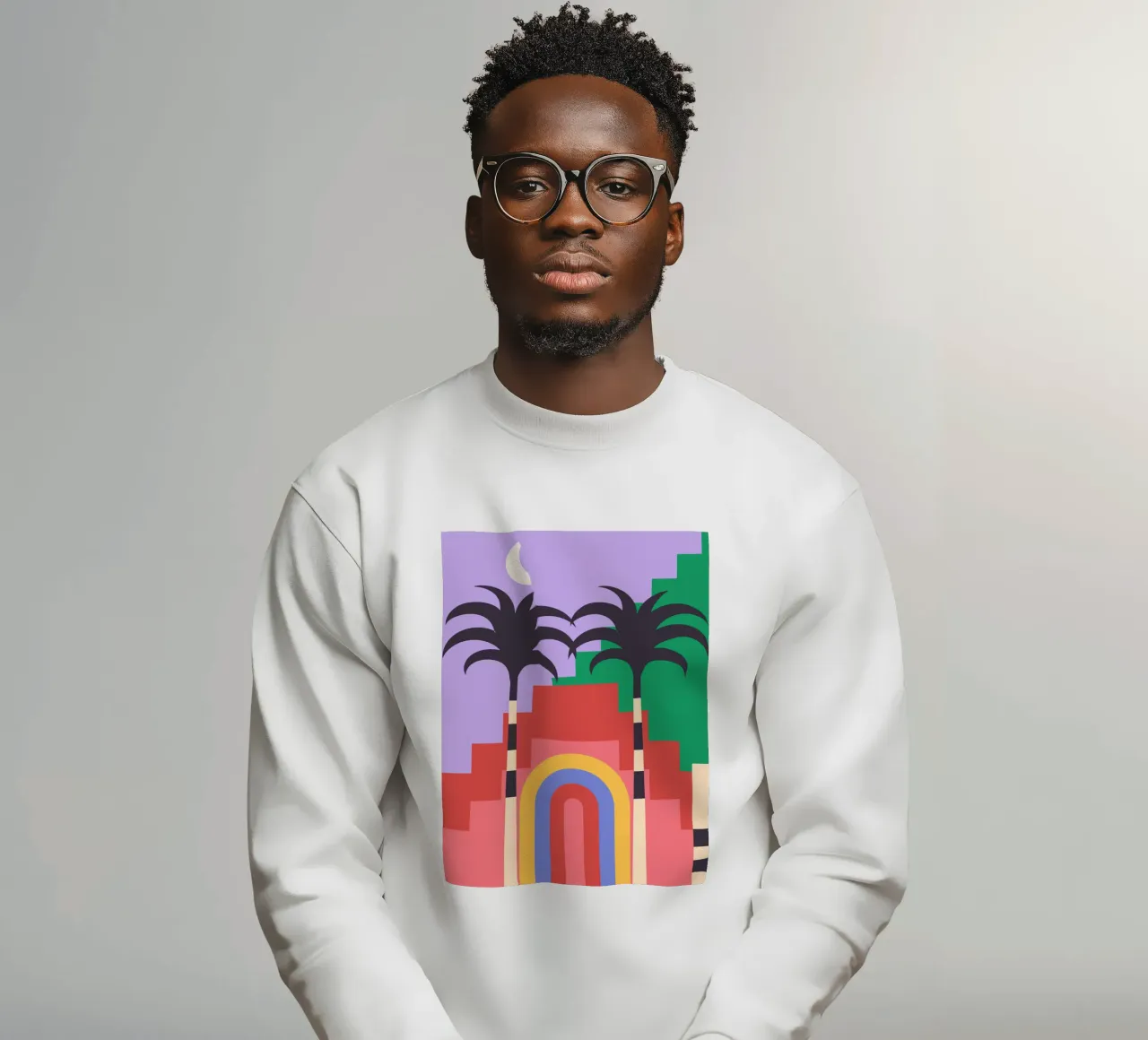 Astrazione geometrica 018 felpa da Gaite