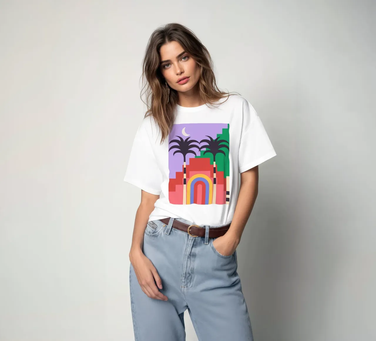 Astrazione geometrica 018 t-shirt da Gaite