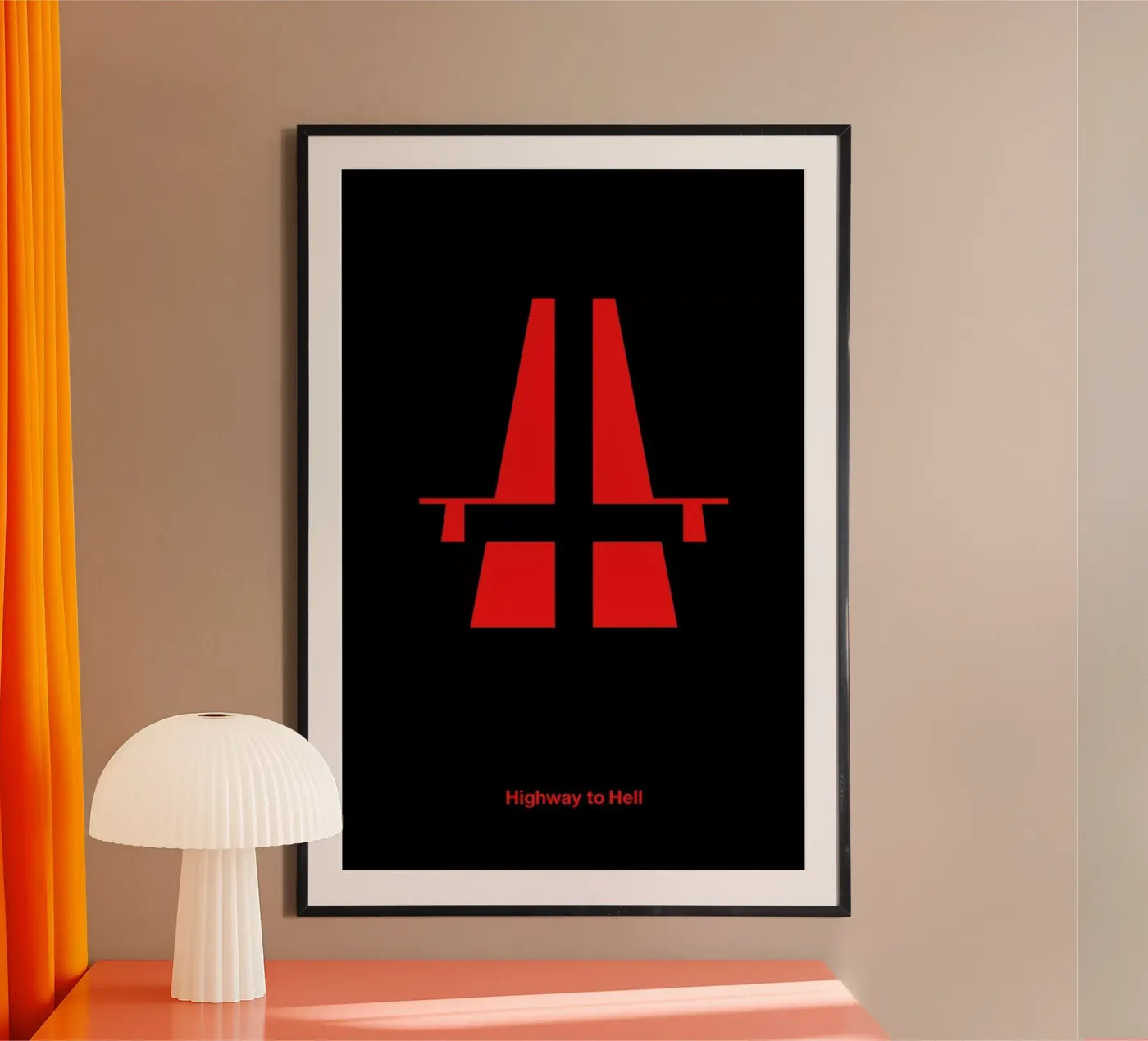 Highway to Hell poster da Viktor Hertz